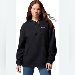 Columbia Women’s XL Aldermore Hoodie Black Front Pocket New MSRP $79